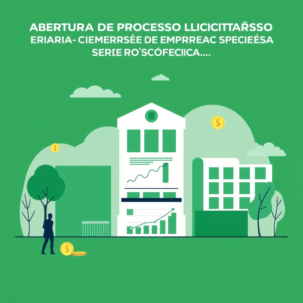 ABERTURA DE PROCESSO LICITATÓRIO PARA A CONTRATAÇÃO DE EMPRESA ESPECIALIZADA PARA PRESTAÇÃO DE SERVIÇO DE G…