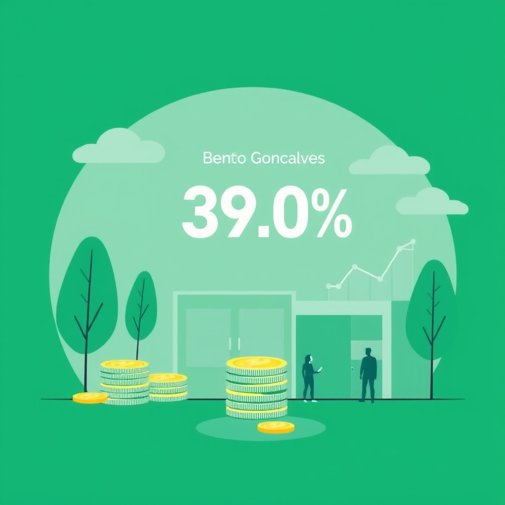 Orçamento de Bento Gonçalves: 39,0% da receita realizada