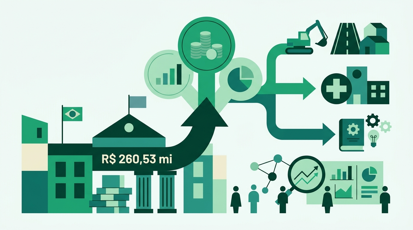 R$ 260,53 mi em emendas parlamentares para Carapicuíba