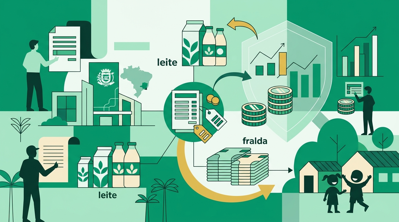 REGISTRO DE PREÇOS PARA AQUISIÇÃO DE LEITE E FRALDA (para atender as necessidades dos abrigos municipais)