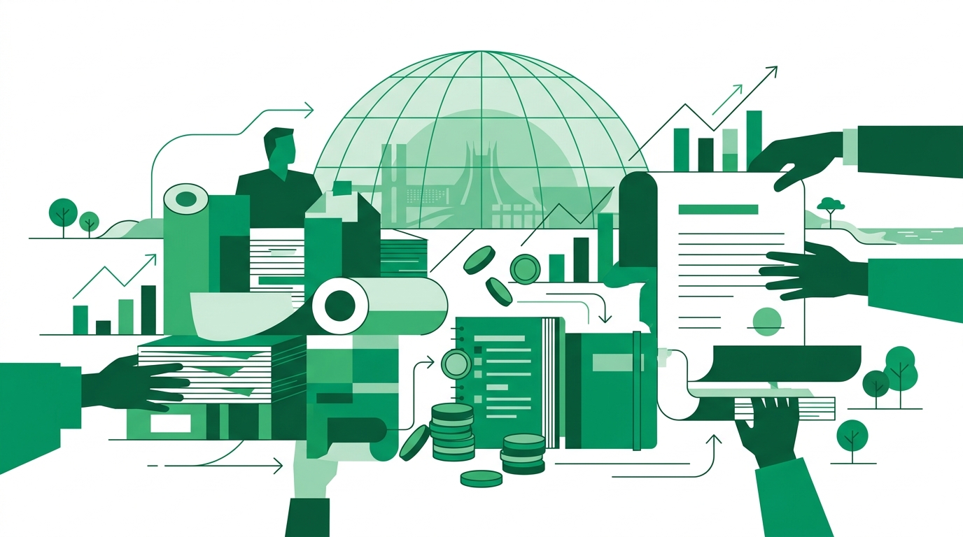 Aquisição de materiais em papel destinados às atividades de expediente, por meio do sistema de registro de …