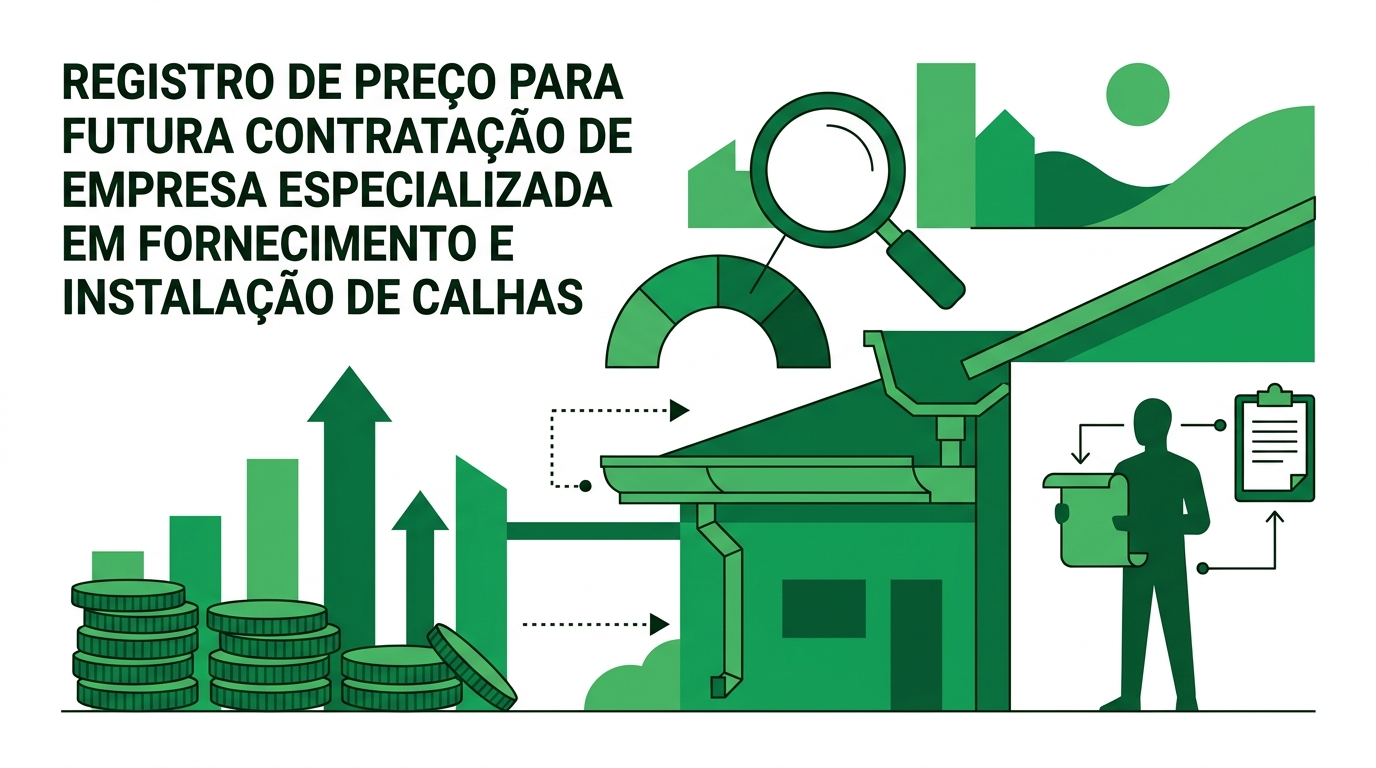 REGISTRO DE PREÇO PARA FUTURA CONTRATAÇÃO DE EMPRESA ESPECIALIZADA EM FORNECIMENTO E INSTALAÇÃO DE CALHAS …
