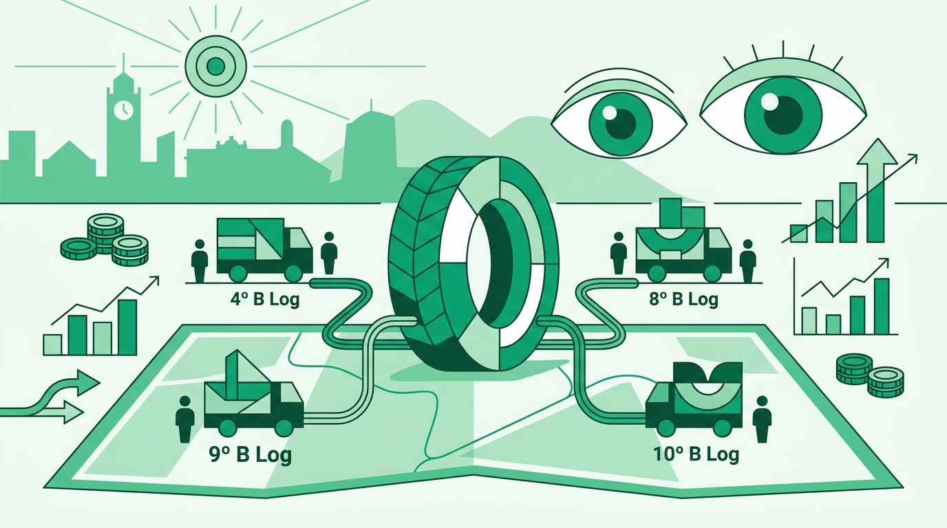 Aquisição de pneus visando atender necessidades do 4° B Log, 8° B Log, 9° B Log e 10° B Log.