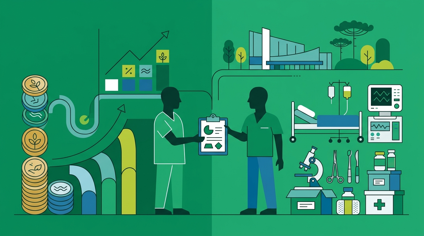 Aquisição de materiais e equipamentos médicos hospitalares.