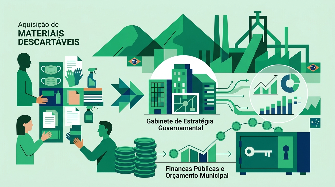 Aquisição de MATERIAIS DESCARTÁVEIS, Com Vista a Atender as Necessidades do Gabinete de Estratégia Governam…